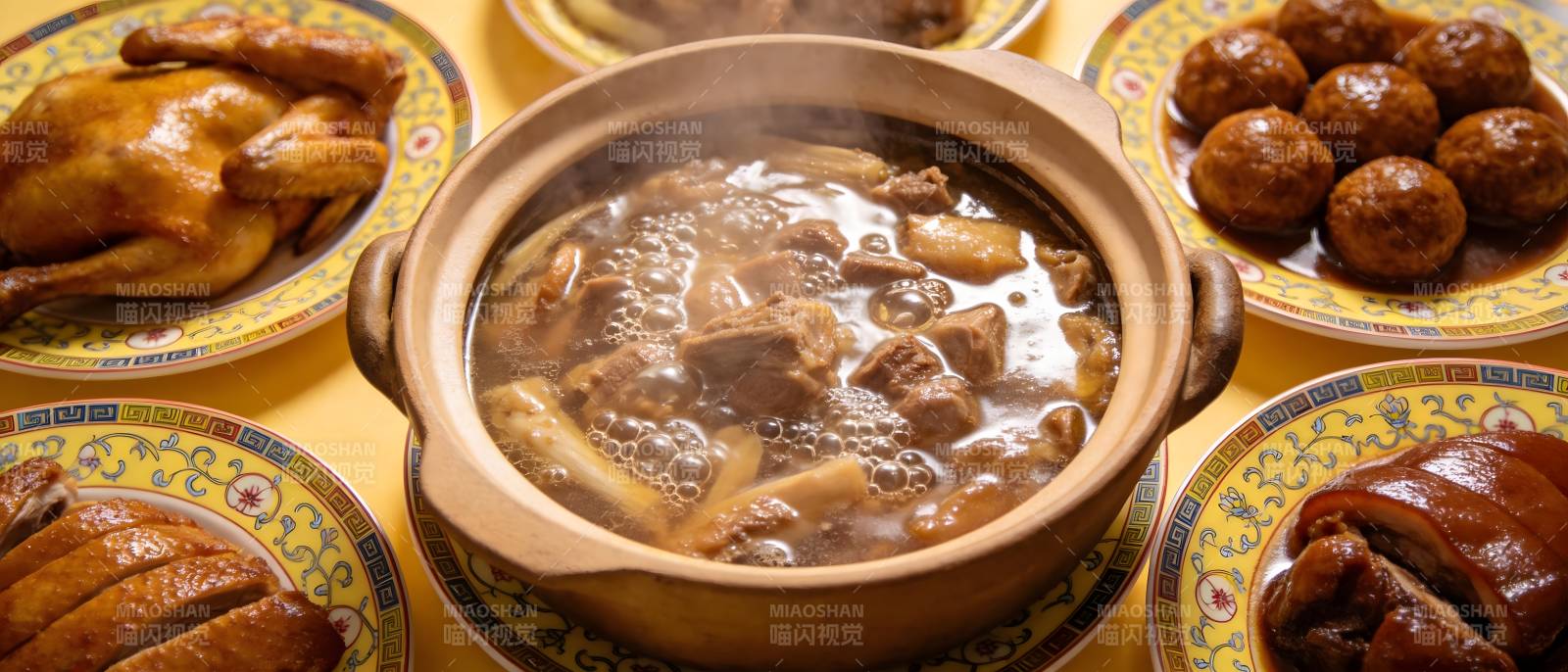 美味佳肴盛宴图片