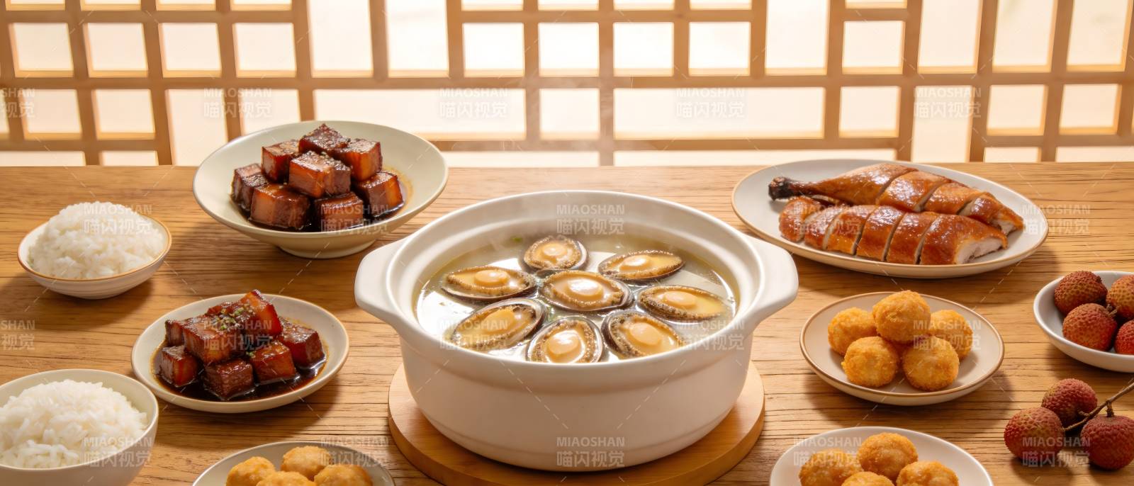 中式家常美味佳肴图片