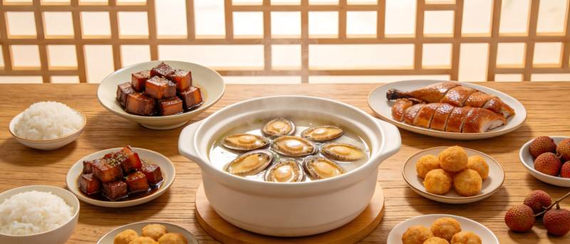 中式家常美味佳肴图片