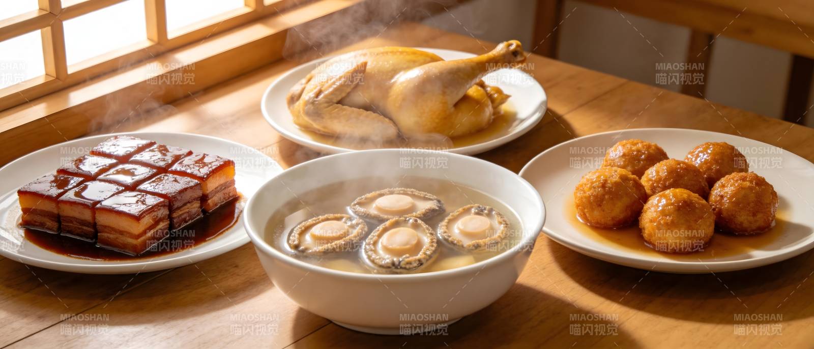 美味家常菜拼盘图片