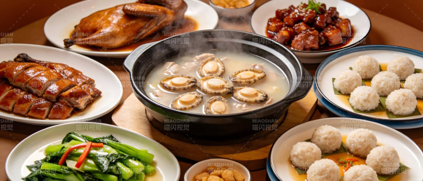 美味中式宴席图片