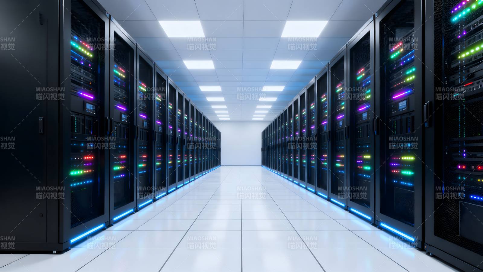 数据中心走廊图片