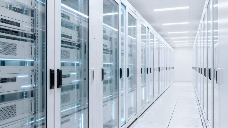 数据中心机房图片