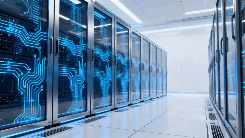 数据中心机房图片