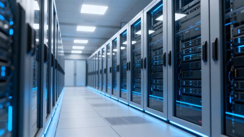 数据中心机房图片