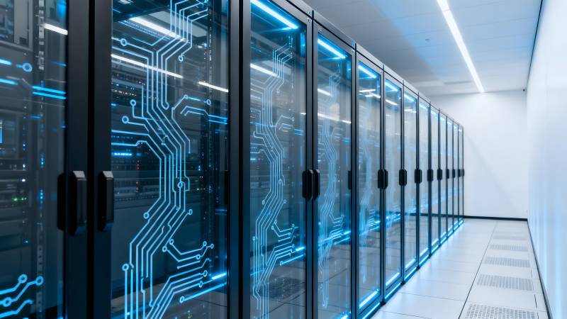 数据中心机房图片