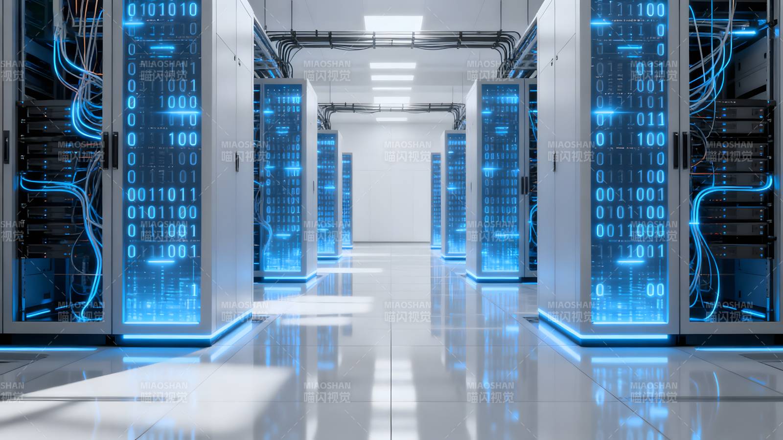 数据中心走廊图片