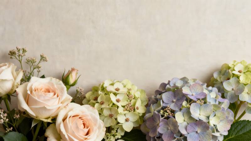 花束静谧之美图片