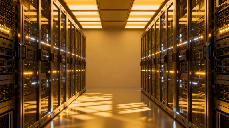 数据中心机房图片