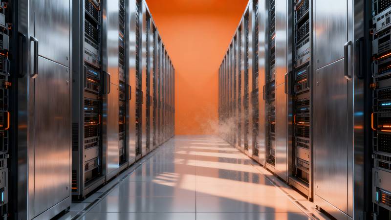 数据中心通道图片