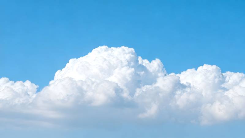 蓝天白云飘图片