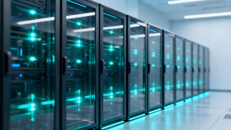 数据中心机房图片