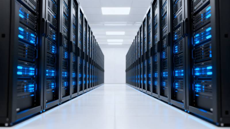 数据中心机房图片