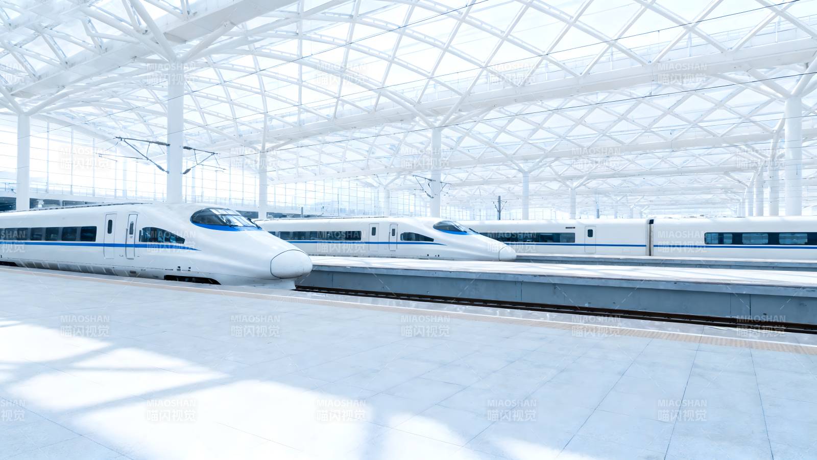 现代高铁站台图片