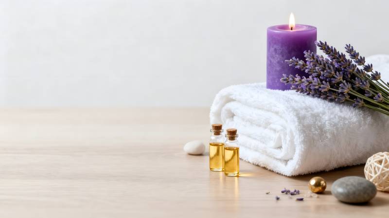 薰衣草香氛疗愈图片