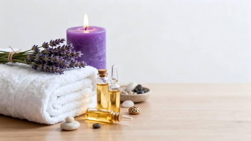 薰衣草香氛疗愈图片