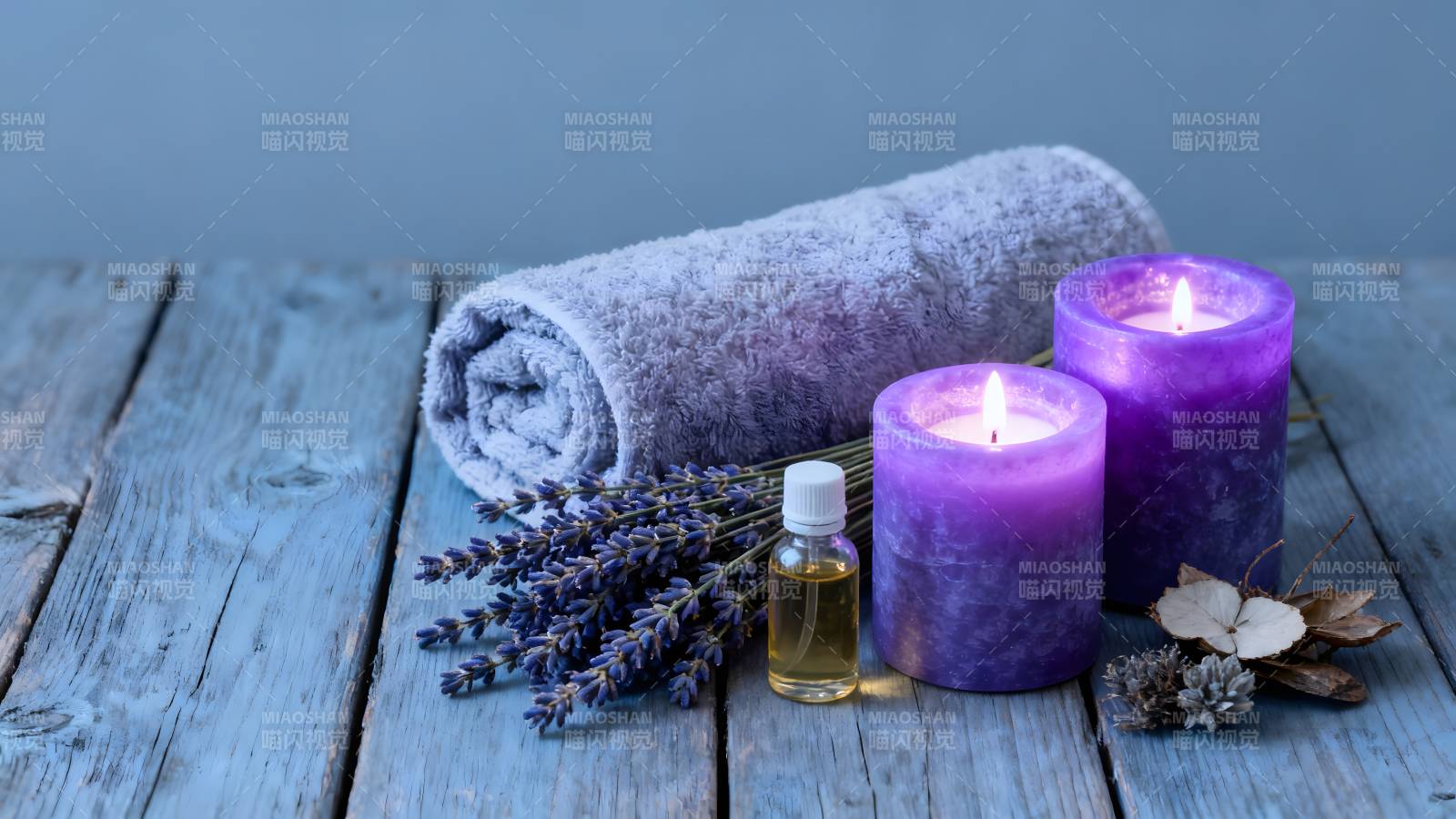 薰衣草香氛静谧时光图片