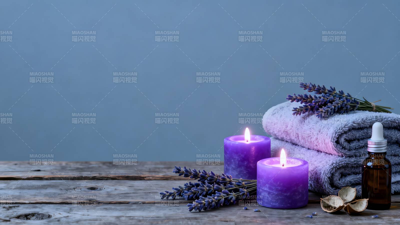 薰衣草香氛静谧时光图片