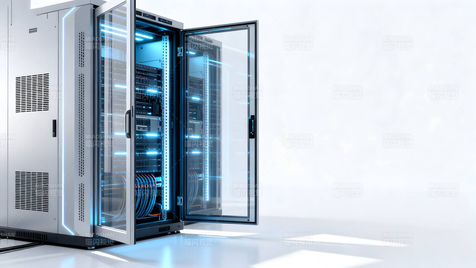 服务器机柜内部展示图片