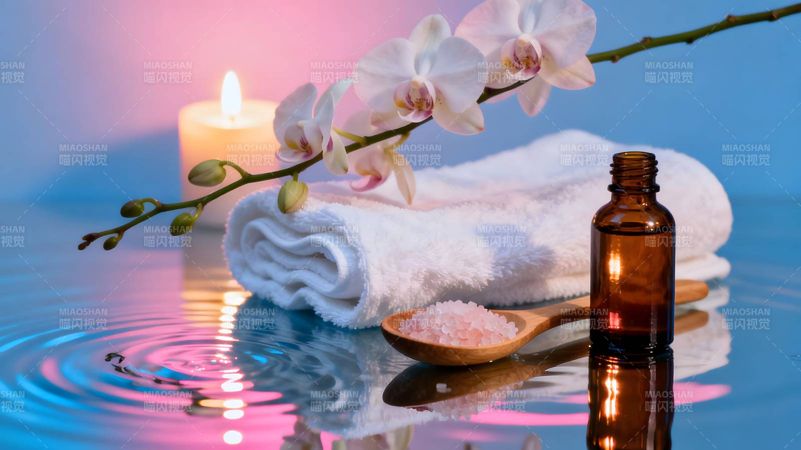 静谧水疗时光图片