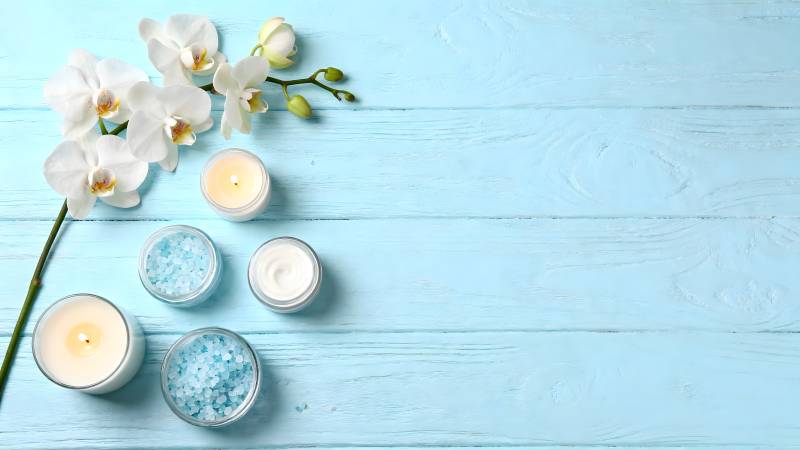 蓝调静谧香氛时光图片