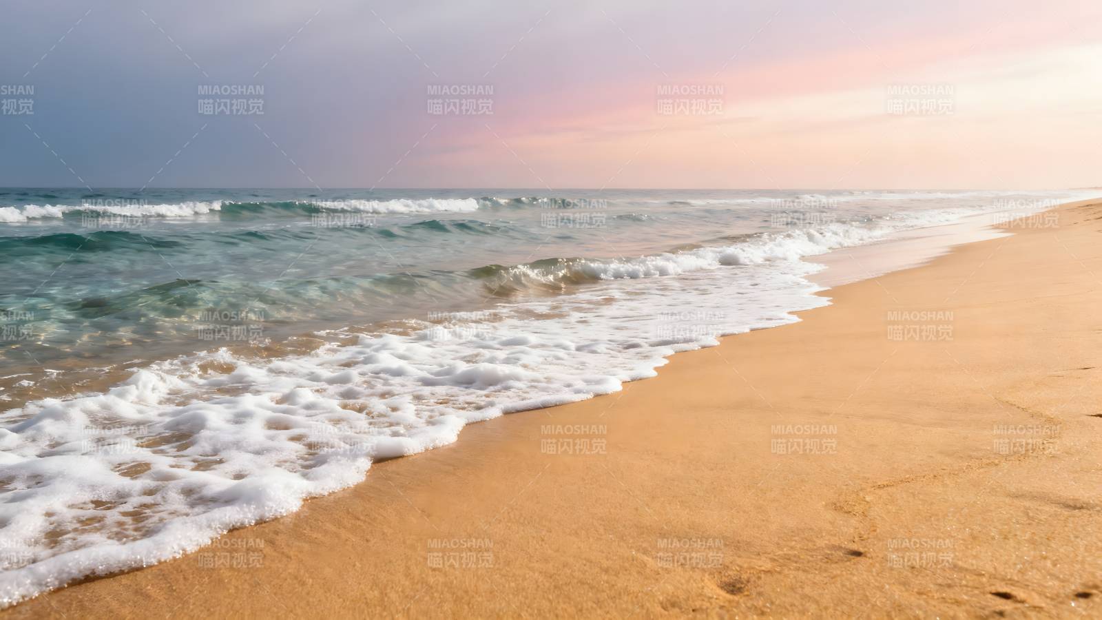 海边日落美景图片