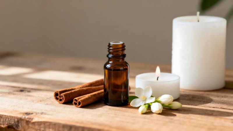 香薰静谧时光图片