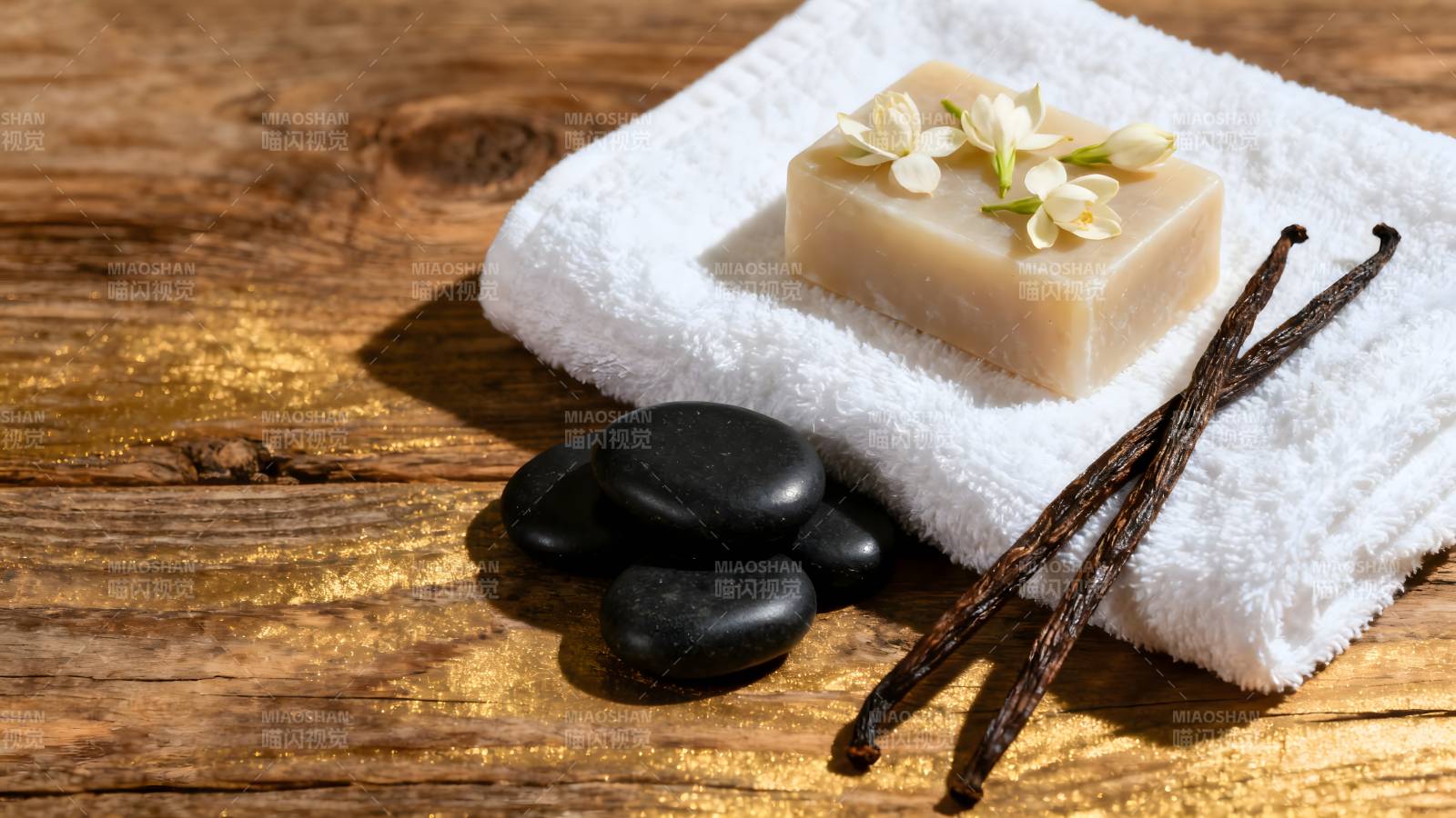香薰皂与按摩石图片
