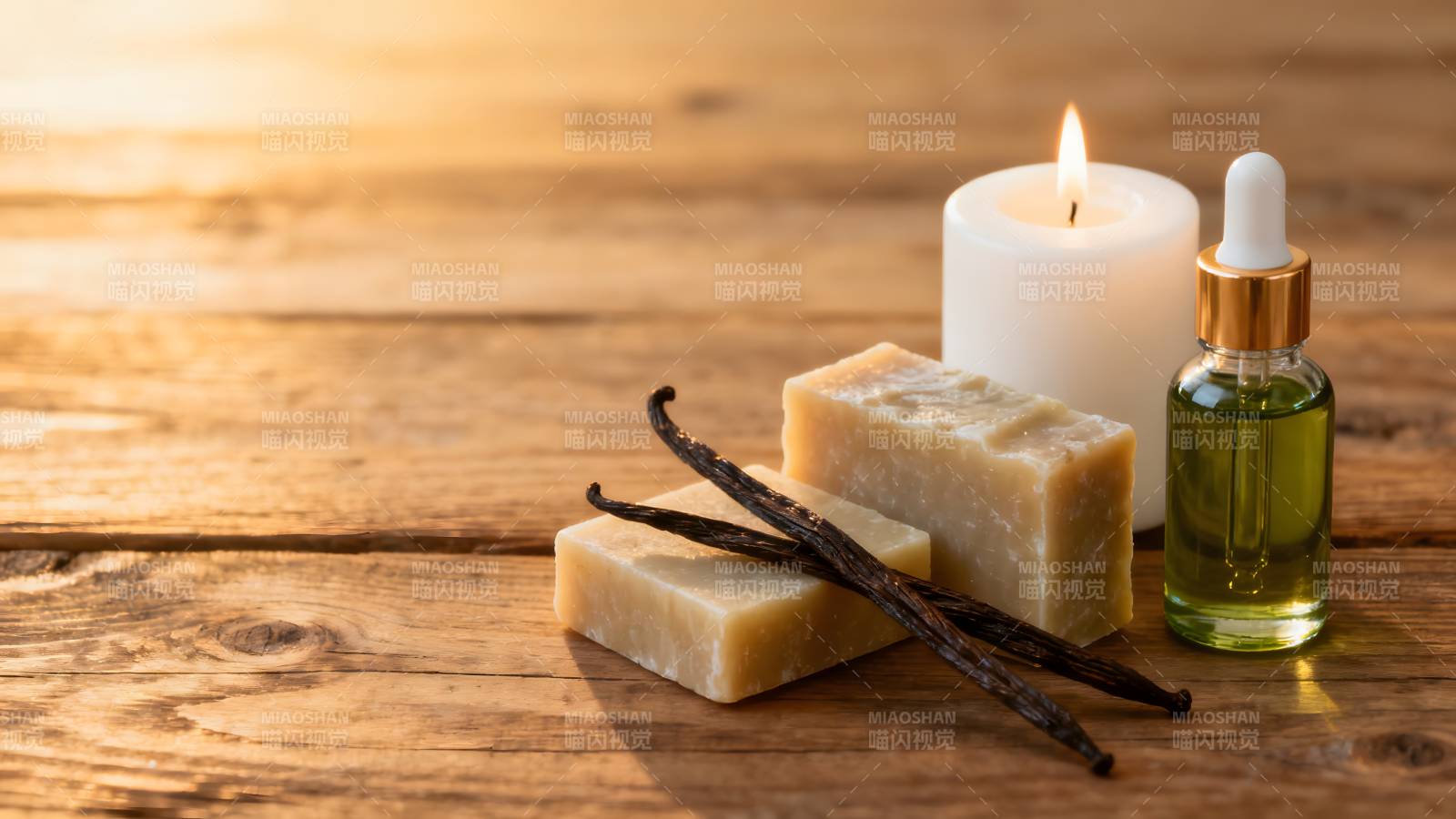 香薰皂与精油图片