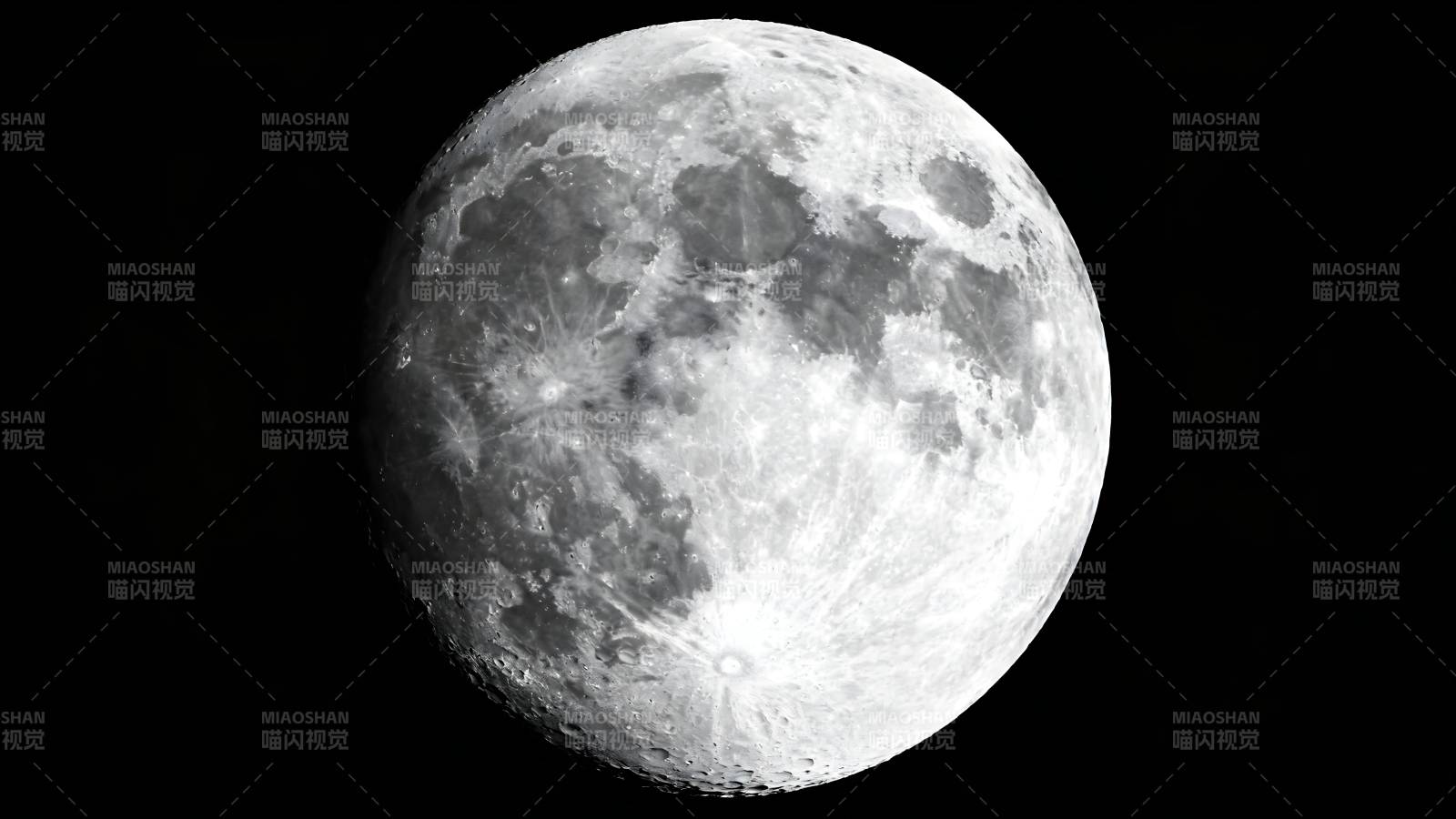 月球表面特写图片