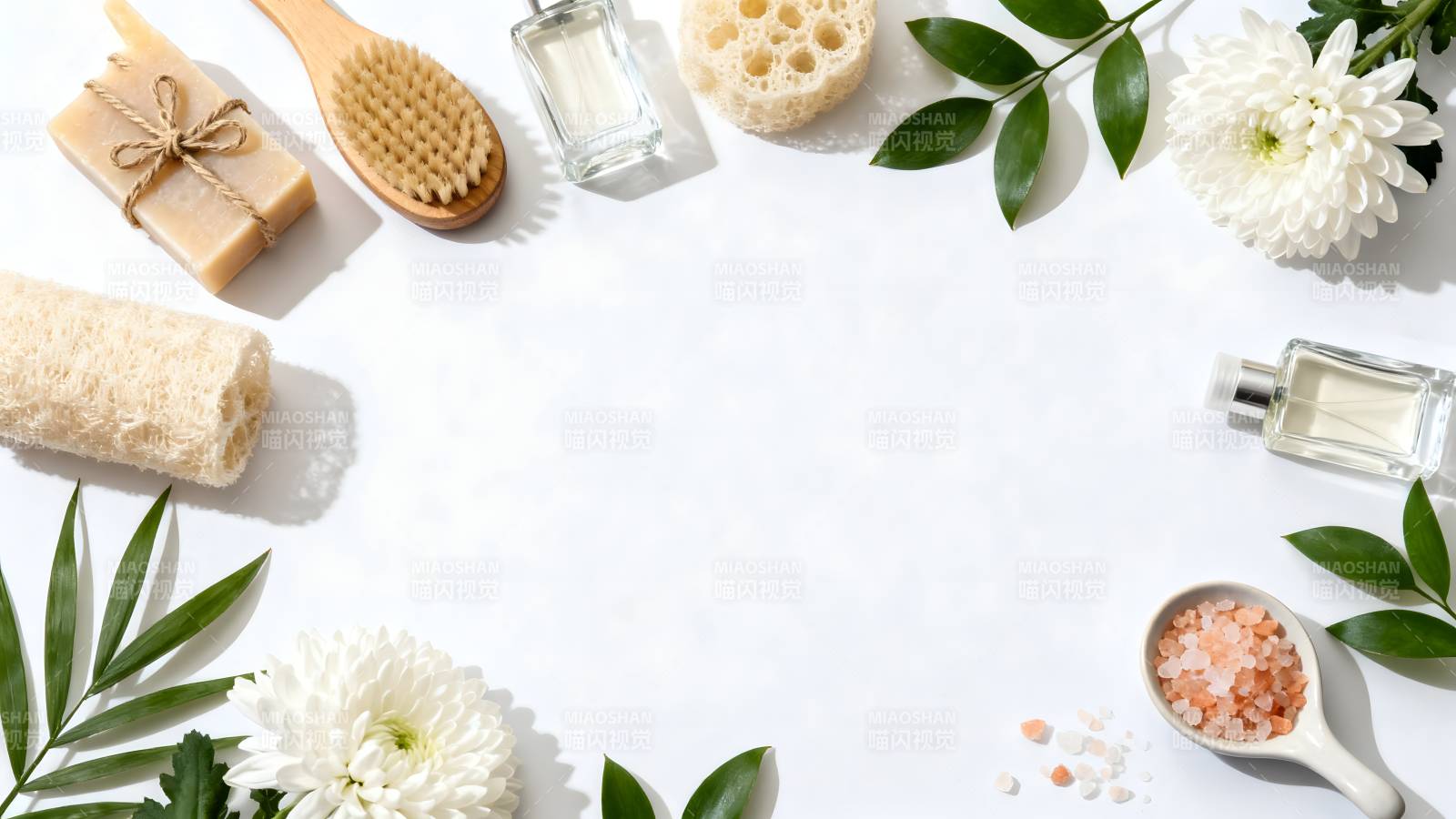 天然护肤套装图片