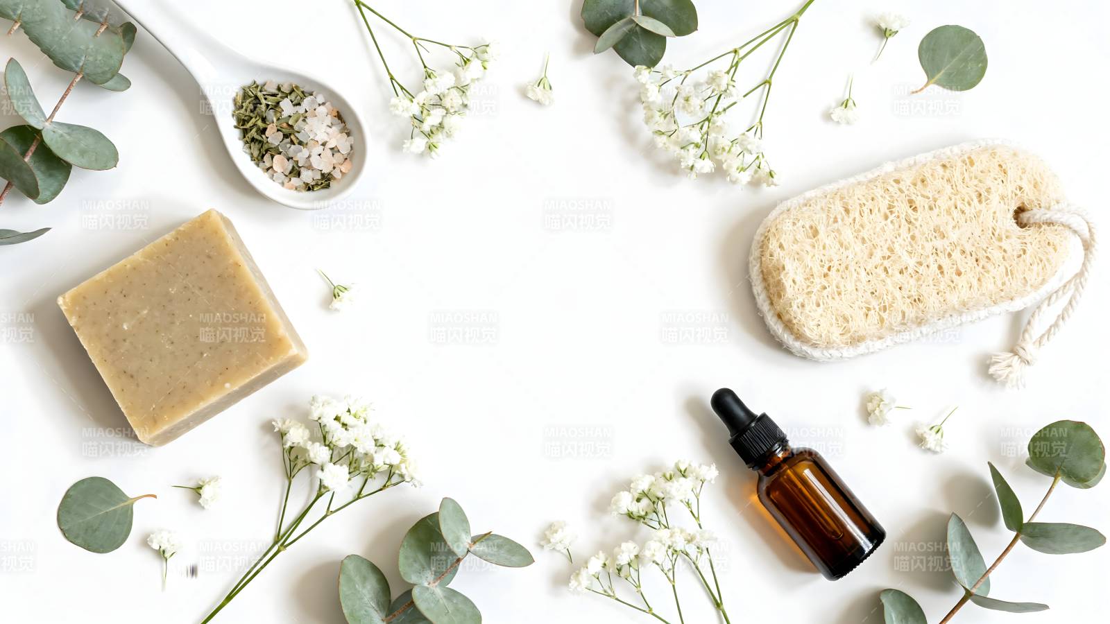 天然护肤套装图片