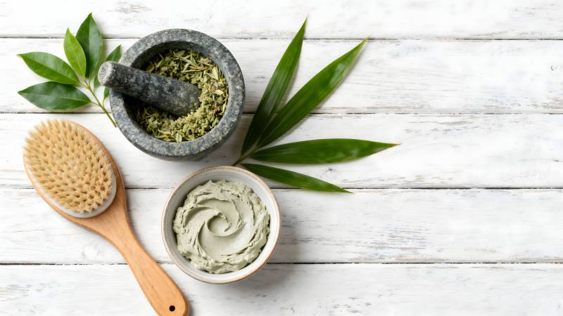 天然草本护理套装图片