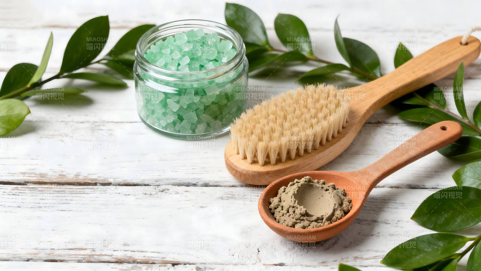 天然护肤套装图片