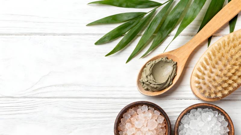 天然护肤套装图片