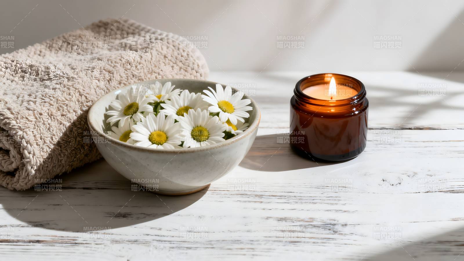 静谧花香时光图片