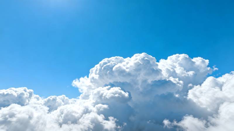 蓝天白云图片