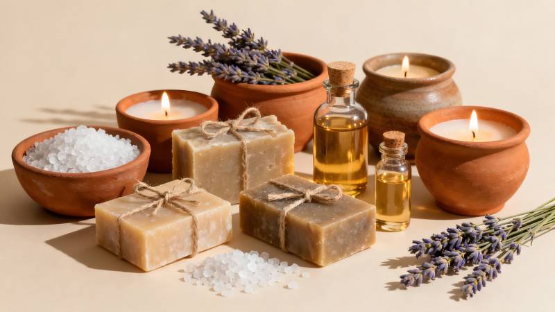 薰衣草香氛礼盒图片