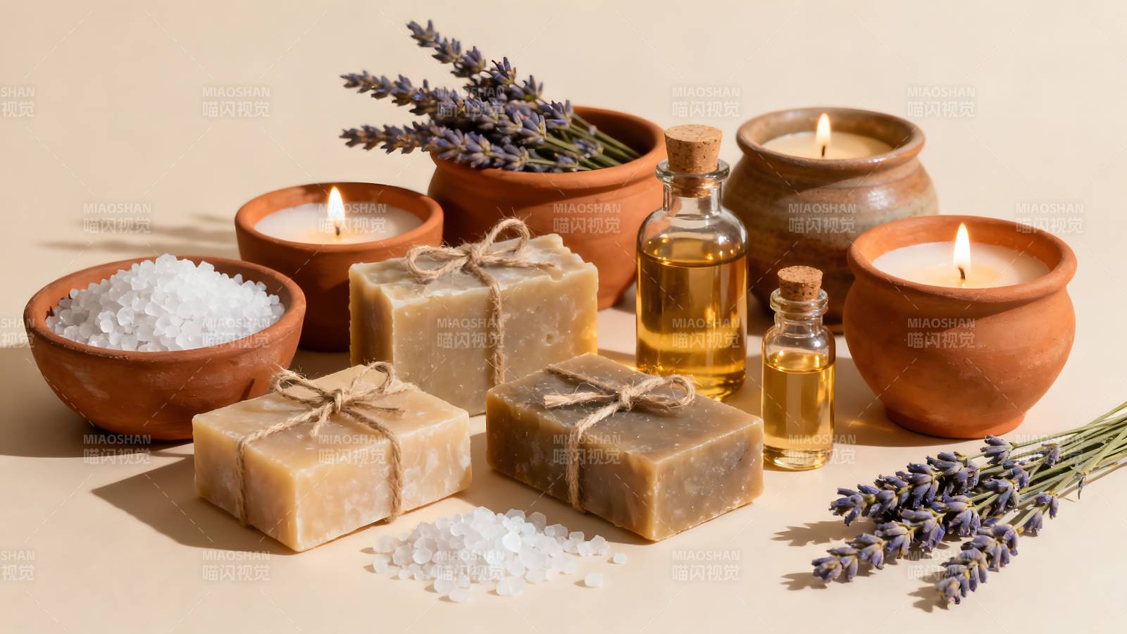 薰衣草香氛礼盒图片