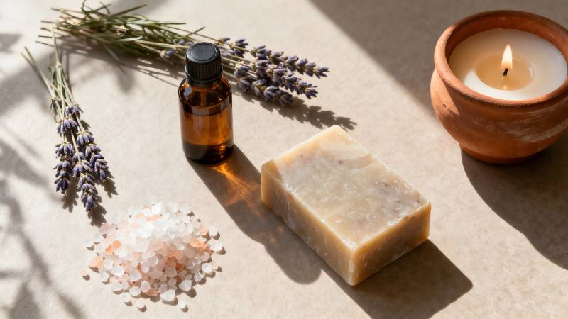 香薰疗愈时光图片