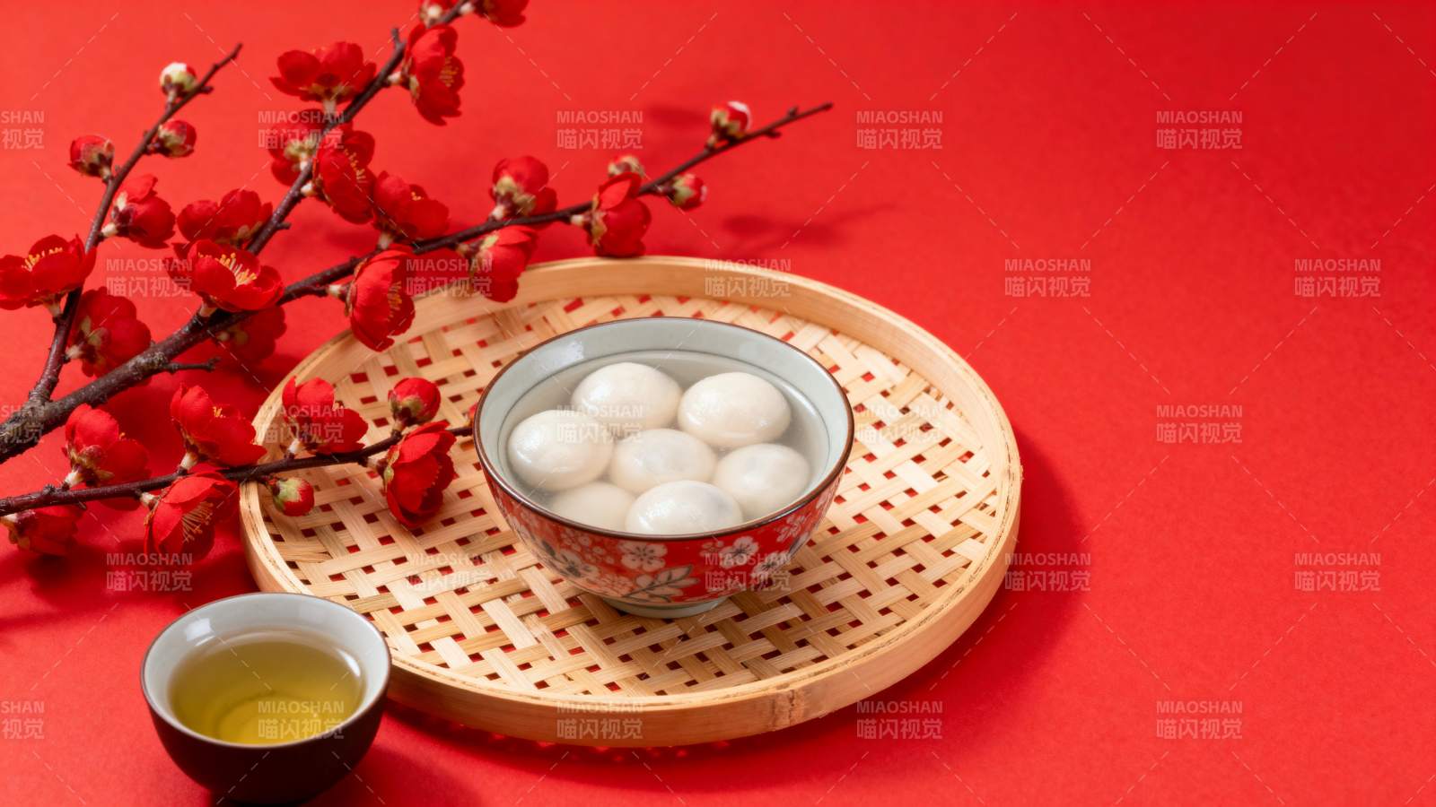 元宵佳节团圆饭图片