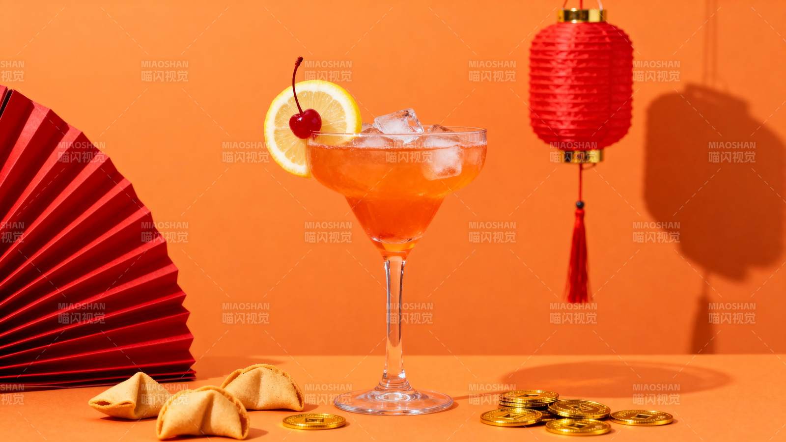 新春鸡尾酒宴图片