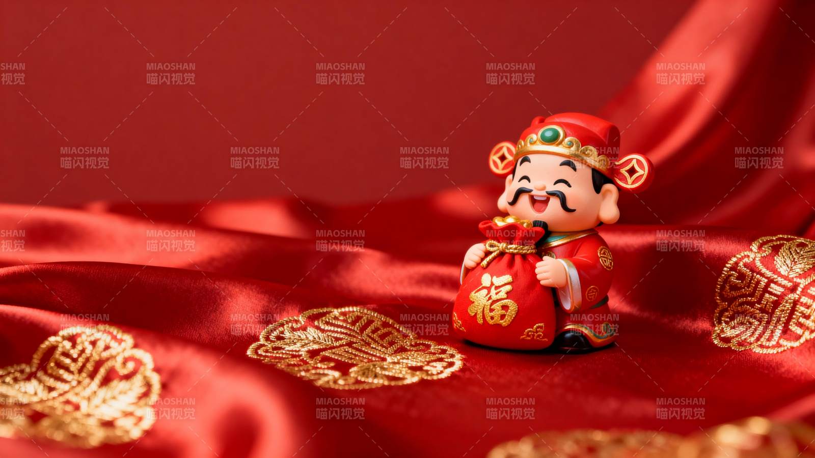 财神送福迎新春图片