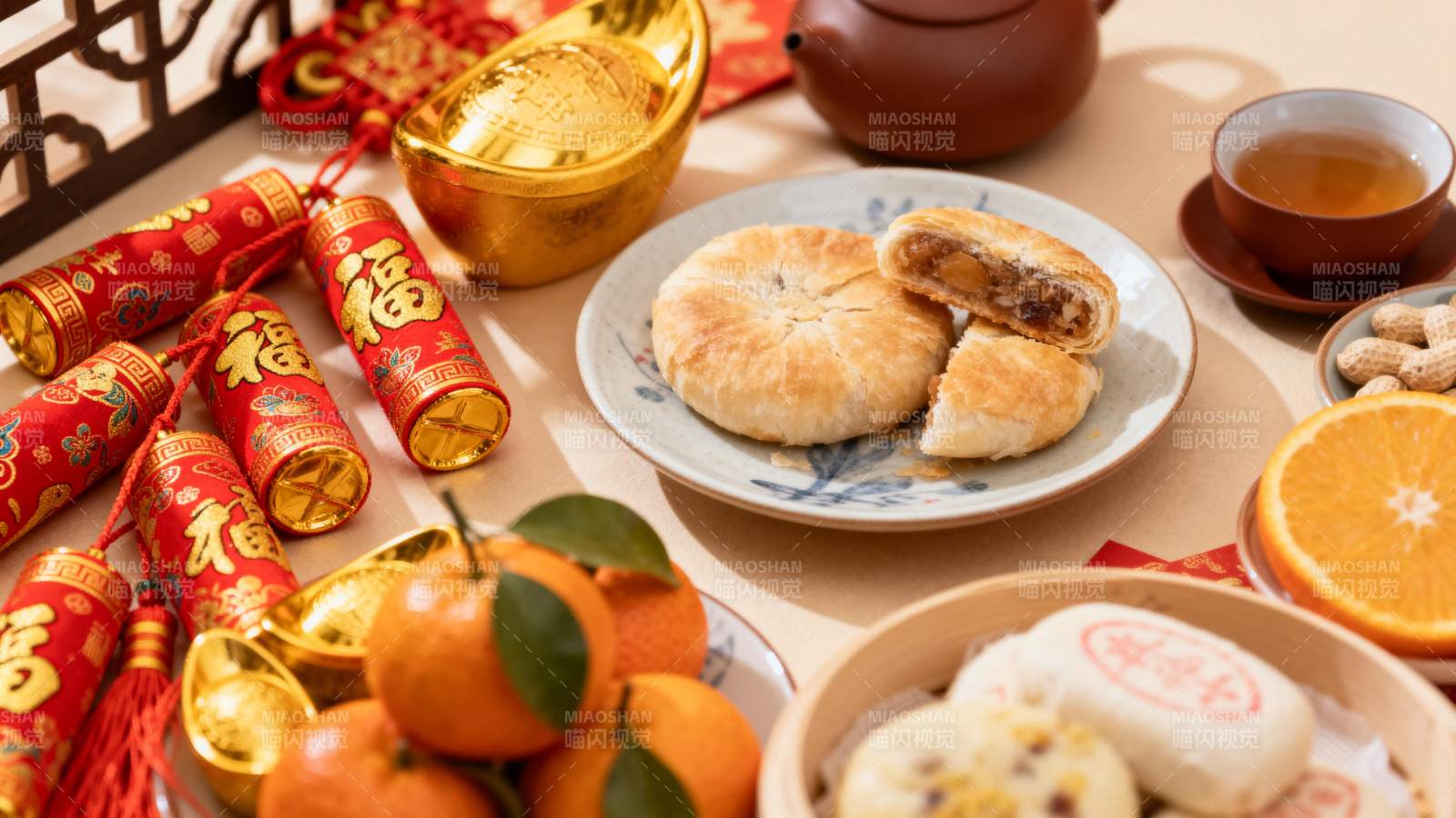 新春团圆美食图片