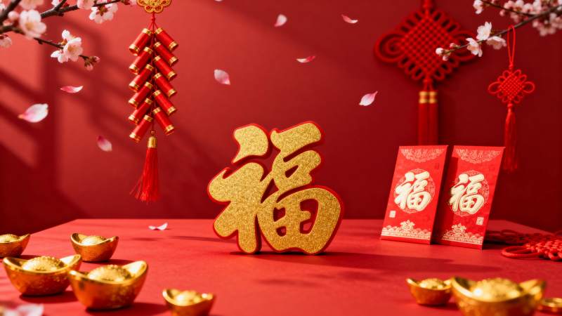 新春福满堂图片