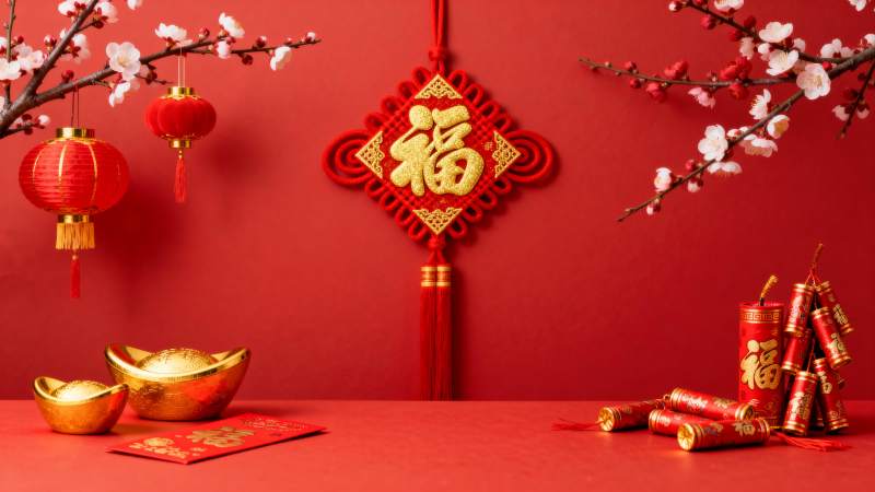 春节喜庆装饰图片