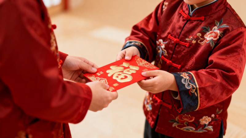 新春送福红包图片