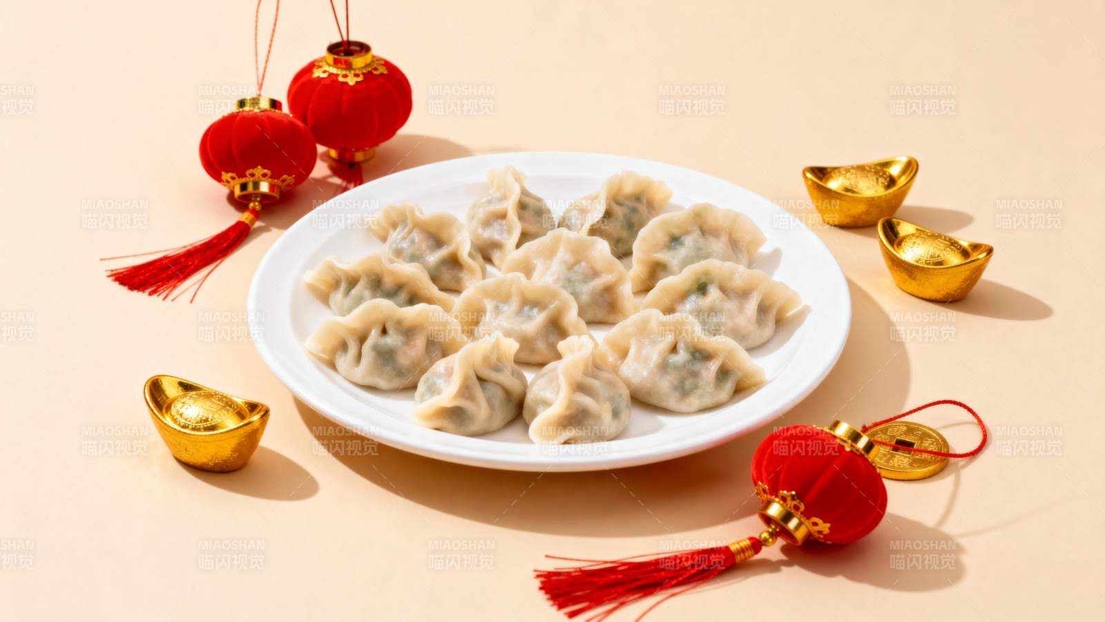 春节饺子迎新春图片