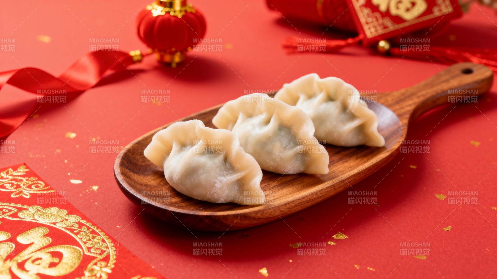 春节饺子迎新春图片