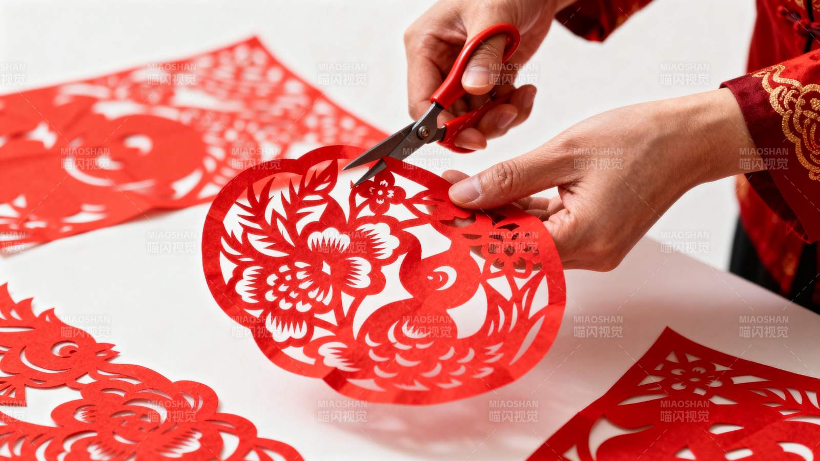 剪纸艺术创作图片